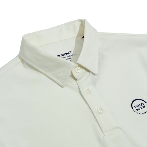  POLO PIQUE CAO CẤP MÀU TRẮNG - 35726 
