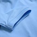  ÁO POLO BASIC 35598- Xanh Denim 
