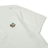  POLO HỌA TIẾT THÊU TRẮNG  - 35764 