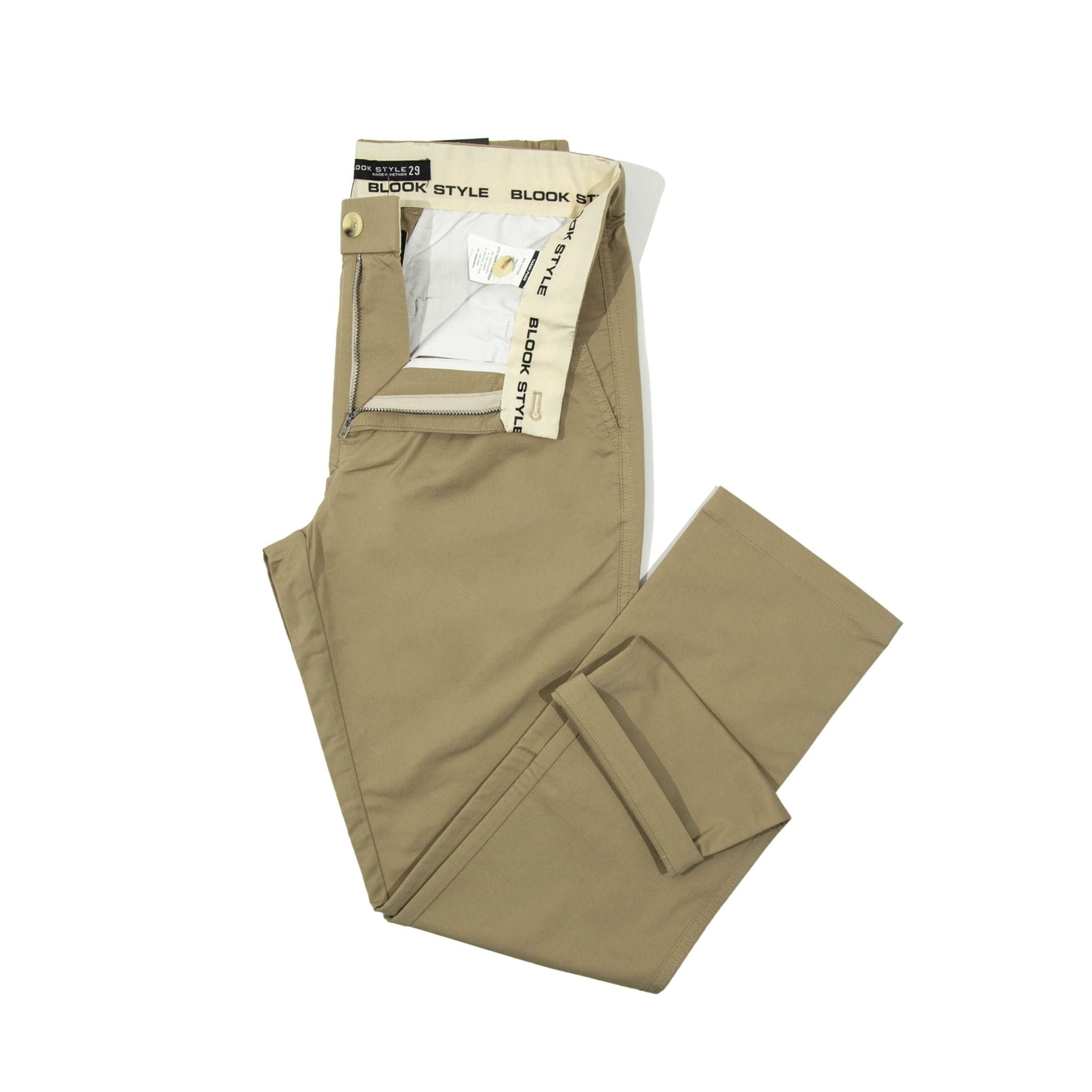  QUẦN KAKI DÀI CAO CẤP 35776 - Kem Đậm 