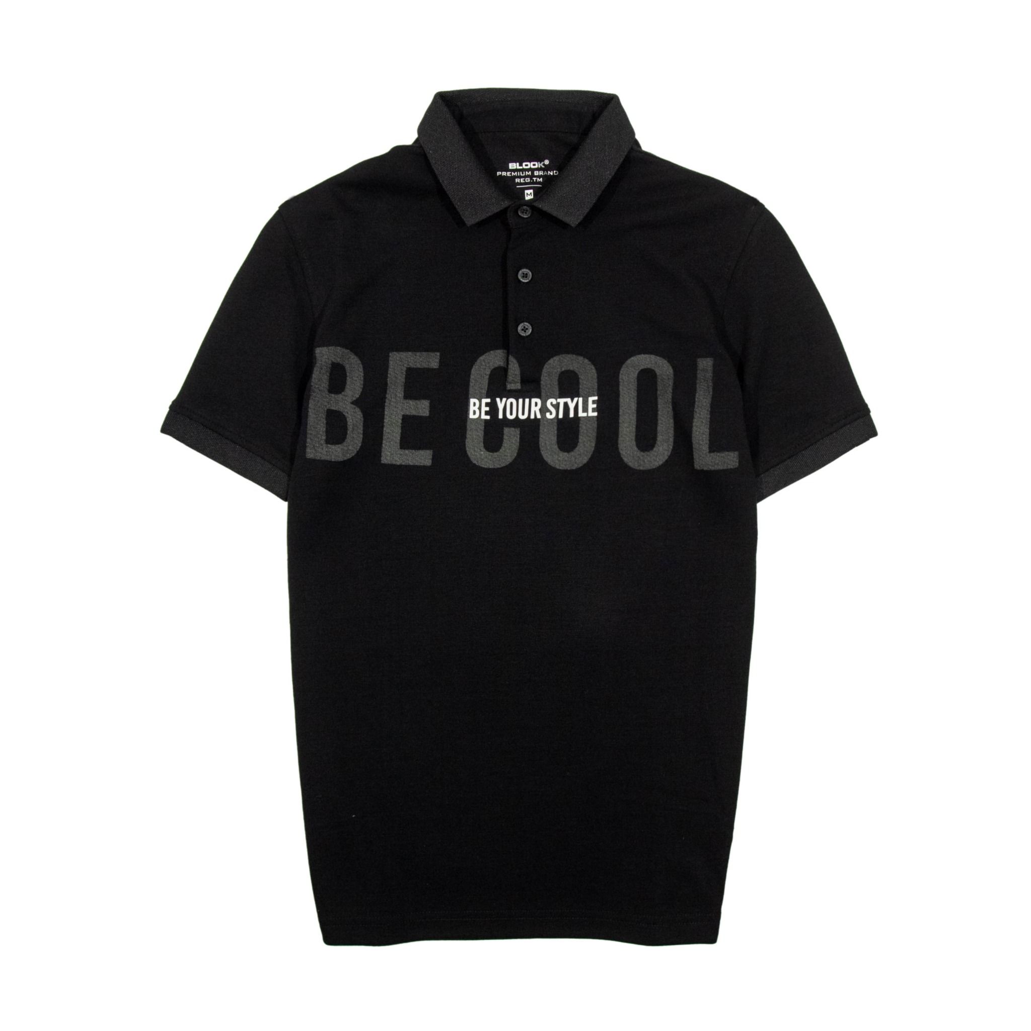  POLO BE COOL ĐEN - 35664 
