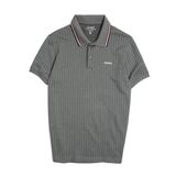  ÁO POLO SỌC  XÁM ĐẬM 35743 