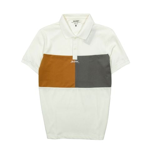  POLO PHỐI MÀU TRẮNG- 35698 