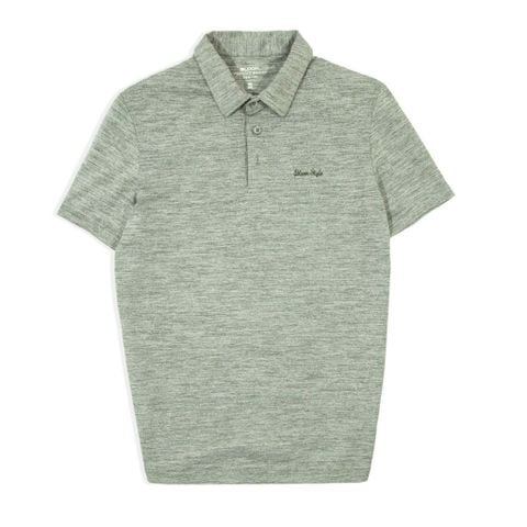  ÁO POLO THUN LẠNH 35806 -  XANH RÊU 