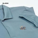  POLO COTTON CÁ SẤU 35784  -XANH NGỌC 