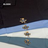  POLO COTTON CÁ SẤU 35784  - ĐEN 