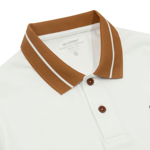  POLO CÁ SẤU CAO CẤP MÀU TRẮNG 35772 
