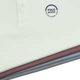  POLO PIQUE CAO CẤP MÀU TRẮNG - 35726 
