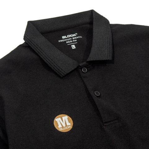  POLO CÁ SẤU CAO CẤP MÀU ĐEN 35727 
