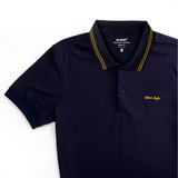  ÁO POLO HỌA TIẾT THÊU  XANH NAVY 35754 