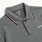  ÁO POLO SỌC  XÁM ĐẬM 35743 