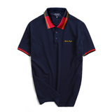  ÁO POLO HỌA TIẾT 35753 - XANH NAVY 