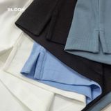  POLO COTTON CÁ SẤU 35784  - ĐEN 