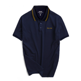  ÁO POLO HỌA TIẾT THÊU  XANH NAVY 35754 