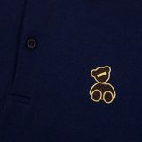  ÁO POLO HỌA TIẾT BEAR XANH NAVY - 35771 