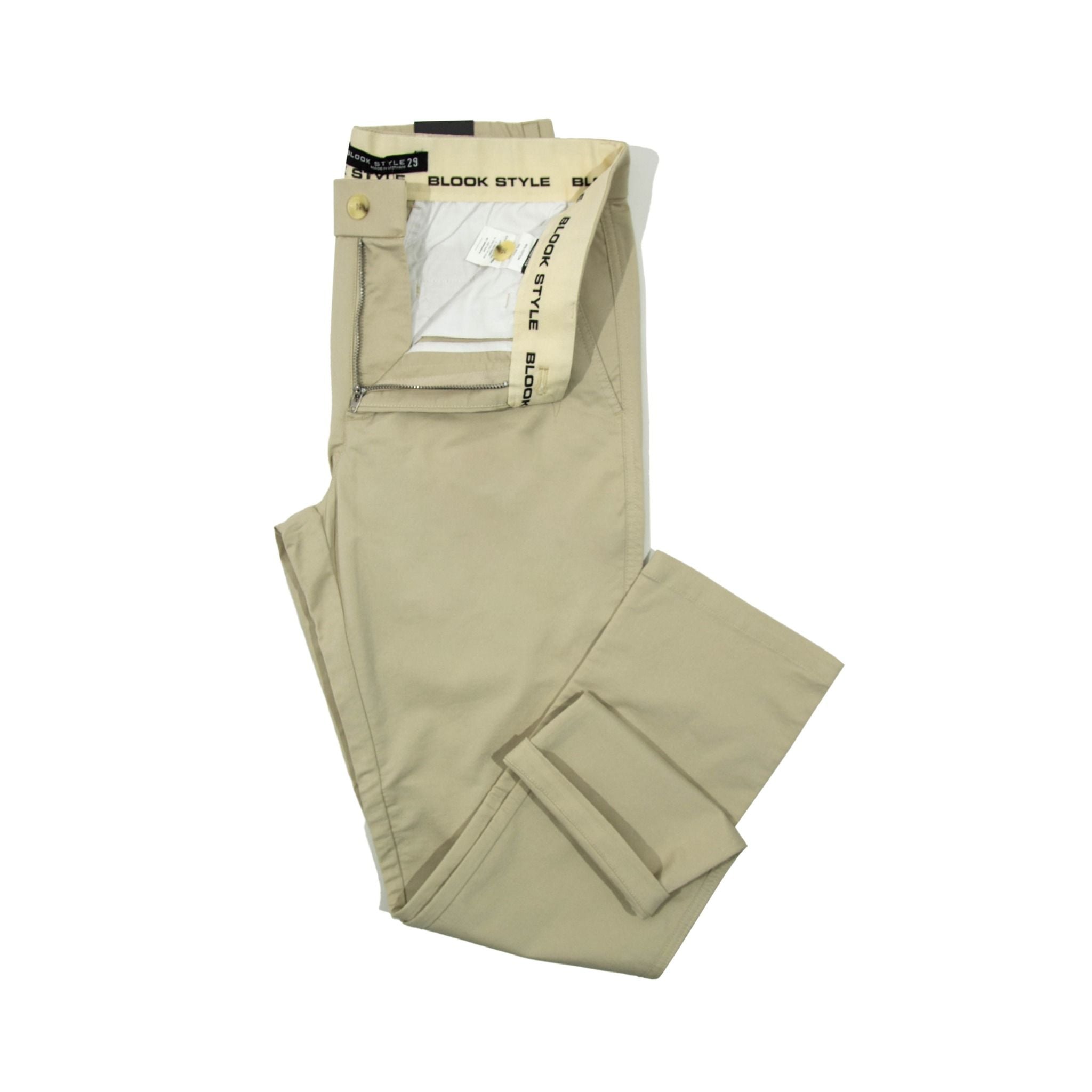  QUẦN KAKI DÀI CAO CẤP 35776 - Be Kem 