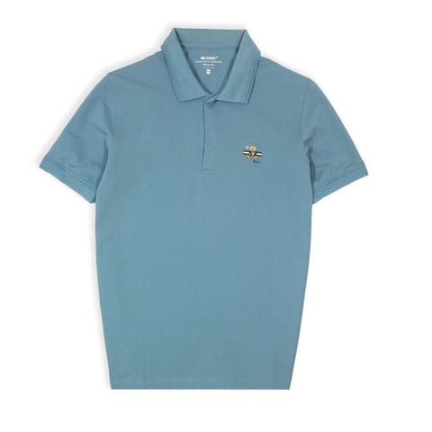 POLO COTTON CÁ SẤU 35784  -XANH NGỌC 