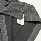  ÁO POLO SỌC  XÁM ĐẬM 35743 