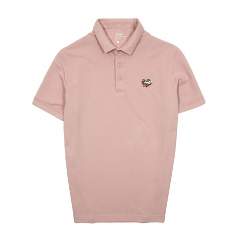  POLO HỌA TIẾT THÊU HỒNG - 35764 