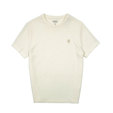  ÁO THUN STRIPED 35820 - TRẮNG KEM 