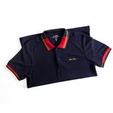  ÁO POLO HỌA TIẾT 35753 - XANH NAVY 