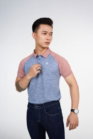  ÁO POLO 43764 -  XANH NAVY 