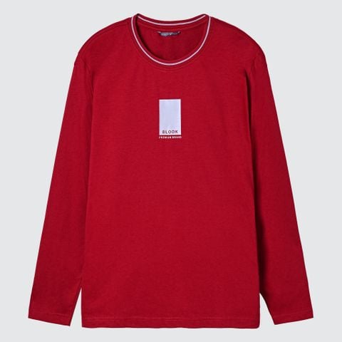  ÁO THUN TAY DÀI  33106  - ĐỎ 