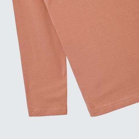  ÁO THUN TAY DÀI  33348- HỒNG 