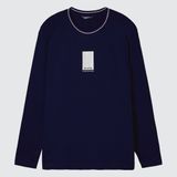  ÁO THUN TAY DÀI  33106  -  XANH NAVY 