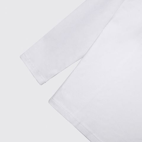  ÁO THUN TAY DÀI  33348- TRẮNG 