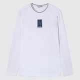  ÁO THUN TAY DÀI  33106  -  TRẮNG 