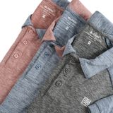  ÁO POLO 43764 -  XÁM MUỐI 