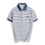  ÁO POLO STRIPED 35646 - XANH DƯƠNG 