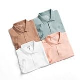  ÁO POLO BASIC 35656 - HỒNG 