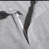  ÁO POLO SLIMFIT 42613 - Xám Muối 