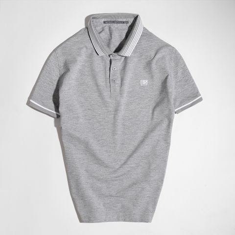  ÁO POLO SLIMFIT 42613 - Xám Muối 