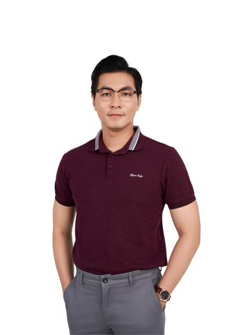  ÁO POLO 35532 -ĐỎ ĐÔ 