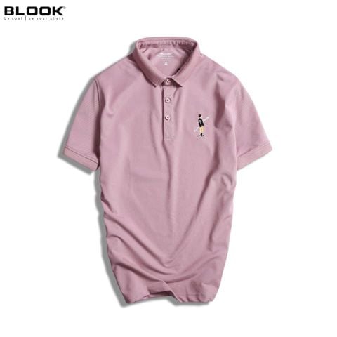  ÁO POLO SLIMFIT 35031 - Hồng tím 