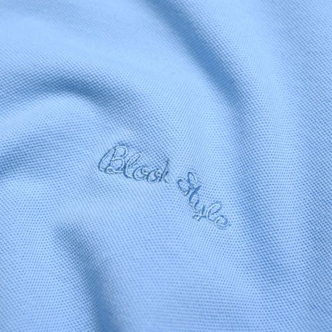  ÁO POLO BASIC 32083 - XANH DENIM 