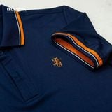  ÁO POLO THUN THỂ THAO - 35814 - XANH NAVY 