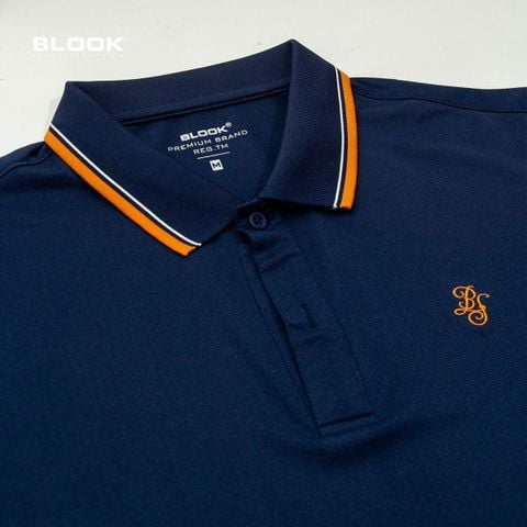  ÁO POLO THUN THỂ THAO - 35814 - XANH NAVY 