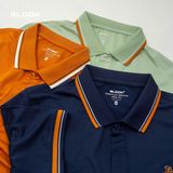  ÁO POLO THUN THỂ THAO - 35814 - XANH LÁ CÂY 