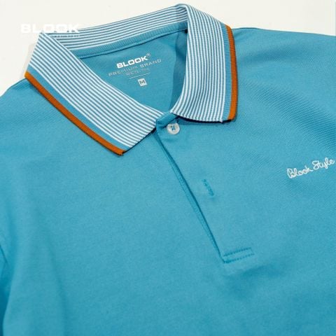  POLO COTTON CÁ SẤU 35813-XANH NGỌC 