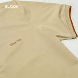  POLO COTTON CÁ SẤU 35813-KEM ĐẬM 