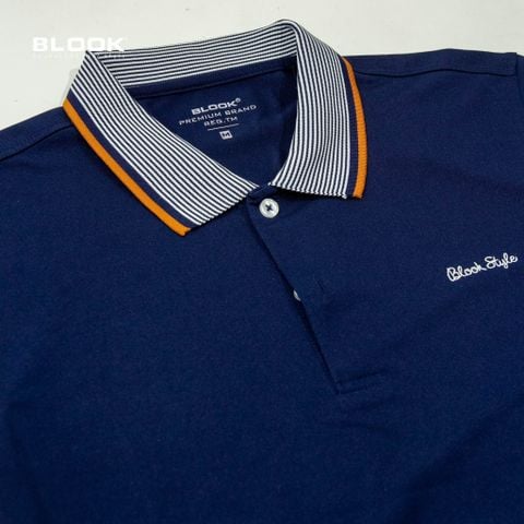  POLO COTTON CÁ SẤU 35813-XANH NAVY 