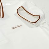  POLO COTTON CÁ SẤU 35813-TRẮNG 