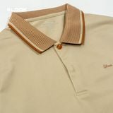  POLO COTTON CÁ SẤU 35813-KEM ĐẬM 