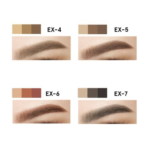 Bột Tán Lông Mày Kate Designing Eyebrow 3D Color