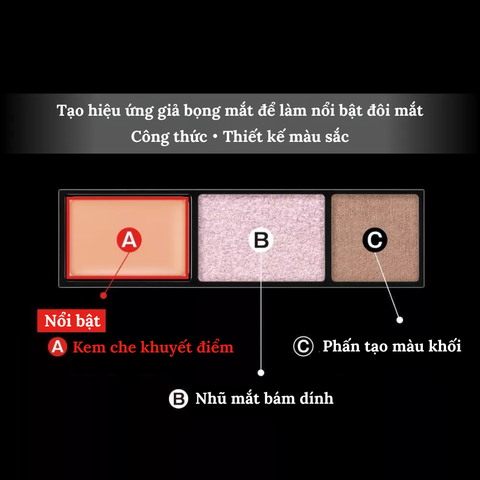 Bảng Phấn Trang Điểm Mắt Và Bọng Mắt Kate Under Eye Finder