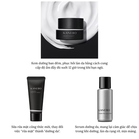 Set Kanebo Cream In Night Kit b